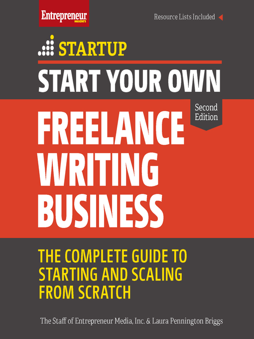 Title details for Start Your Own Freelance Writing Business by The Staff of Entrepreneur Media - Available